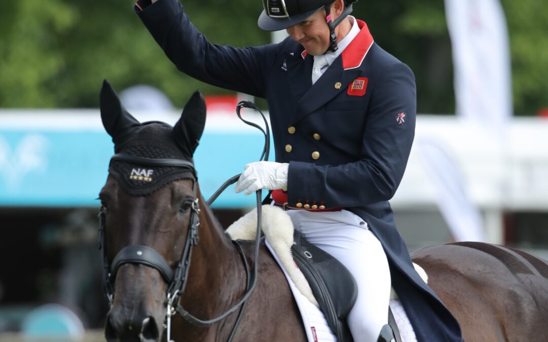 Dressage complete in the Bramham sunshine