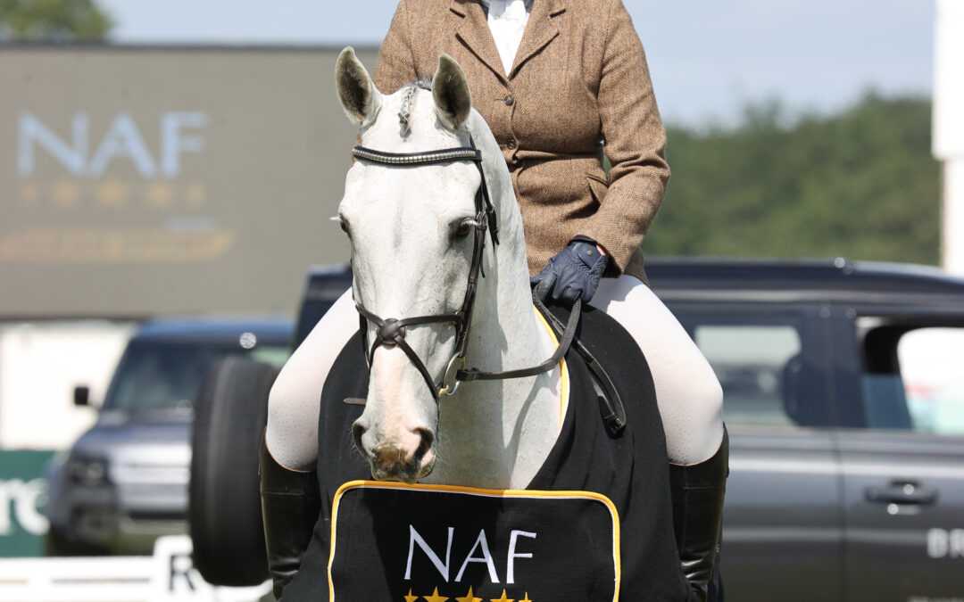 Cornish rider Emily Tamblyn lands the 2023  NAF Five Star BE80 National Championship title